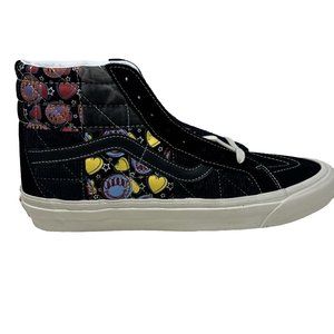 Vans Sk8 Hi 38 DX Anaheim Positivity Patchwork Men's 10 Skate Shoes New